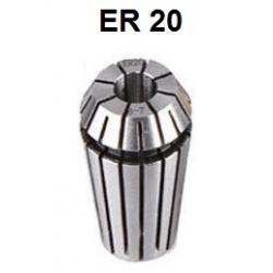 Tulejka zaciskowa ER20 fi 6,35 mm 1/4 cala DIN6499